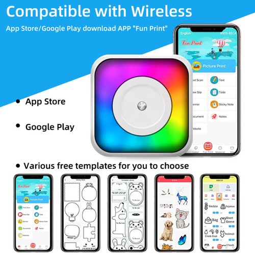 Thermal Printer Multifunction Portable Sticker Maker with A9U8 - Picture 8 of 11