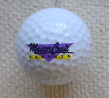 Mastercraft Master Craft Carpets Logo Golf Ball