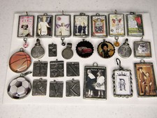 Handmade Jewelry Pendant Lot of 25 (New Old Stock)