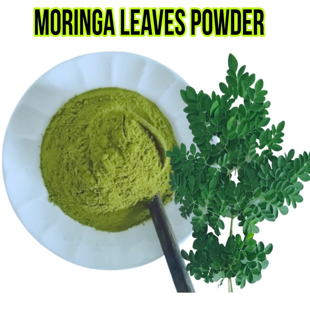 Organic Moringa Oleifera Leaf Powder Multivitamin Pure Supplement 100% Natural