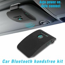 Wireless Bluetooth Handsfree Car Kit Auto Speakerphone Carkit Sun Visor Speaker
