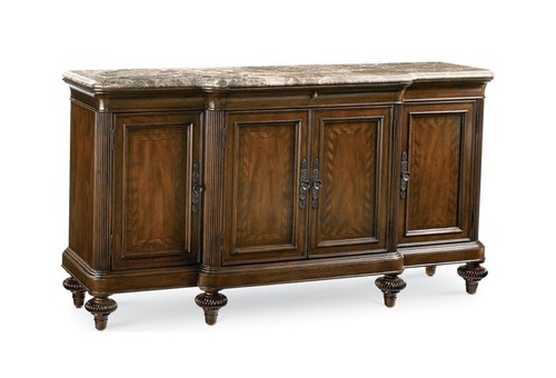 Thomasville Furniture Ernest Hemingway Preserve Marble Top Buffet ...