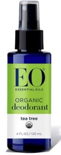 EO Organic 4oz Deodorant Spray Tea Tree EO Essential Oils Discontinued New Lot 2
