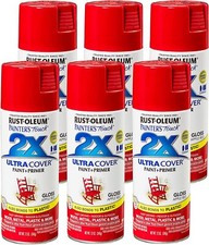 Rust-Oleum 249124 Painter's Touch 2X Ultra Cover Spray Paint, 12 oz, Gloss Apple