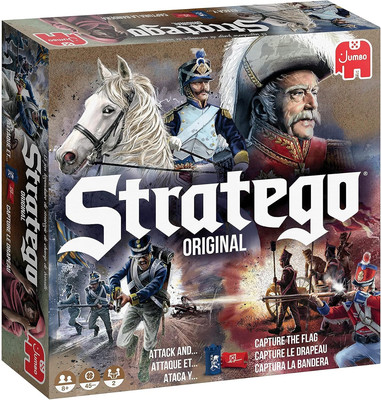 , Stratego - Original, Strategy Board Game, 2 Players, Ages 8 Year Plus