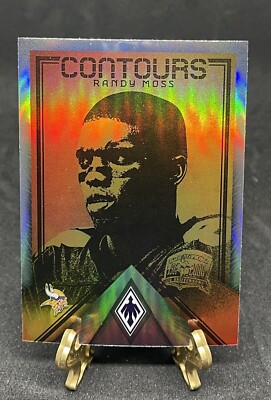 2022 Phoenix RANDY MOSS Contours Silver Insert #CT-11 Minnesota Vikings ...