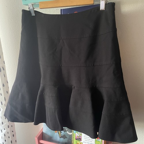 Akris Punto NWT black trumpet skirt Size 8 - Picture 2 of 9