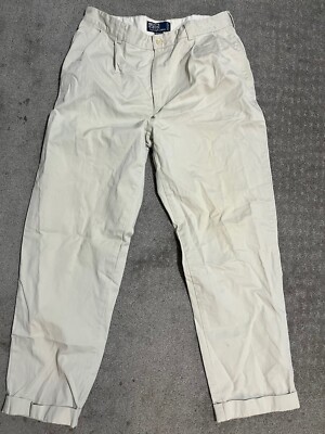 PolobyRalphLauren Andrew Pant ベージュ35×32 Polo Ralph Lauren Andrew Pants Men Sz 35x32 Beige Khaki