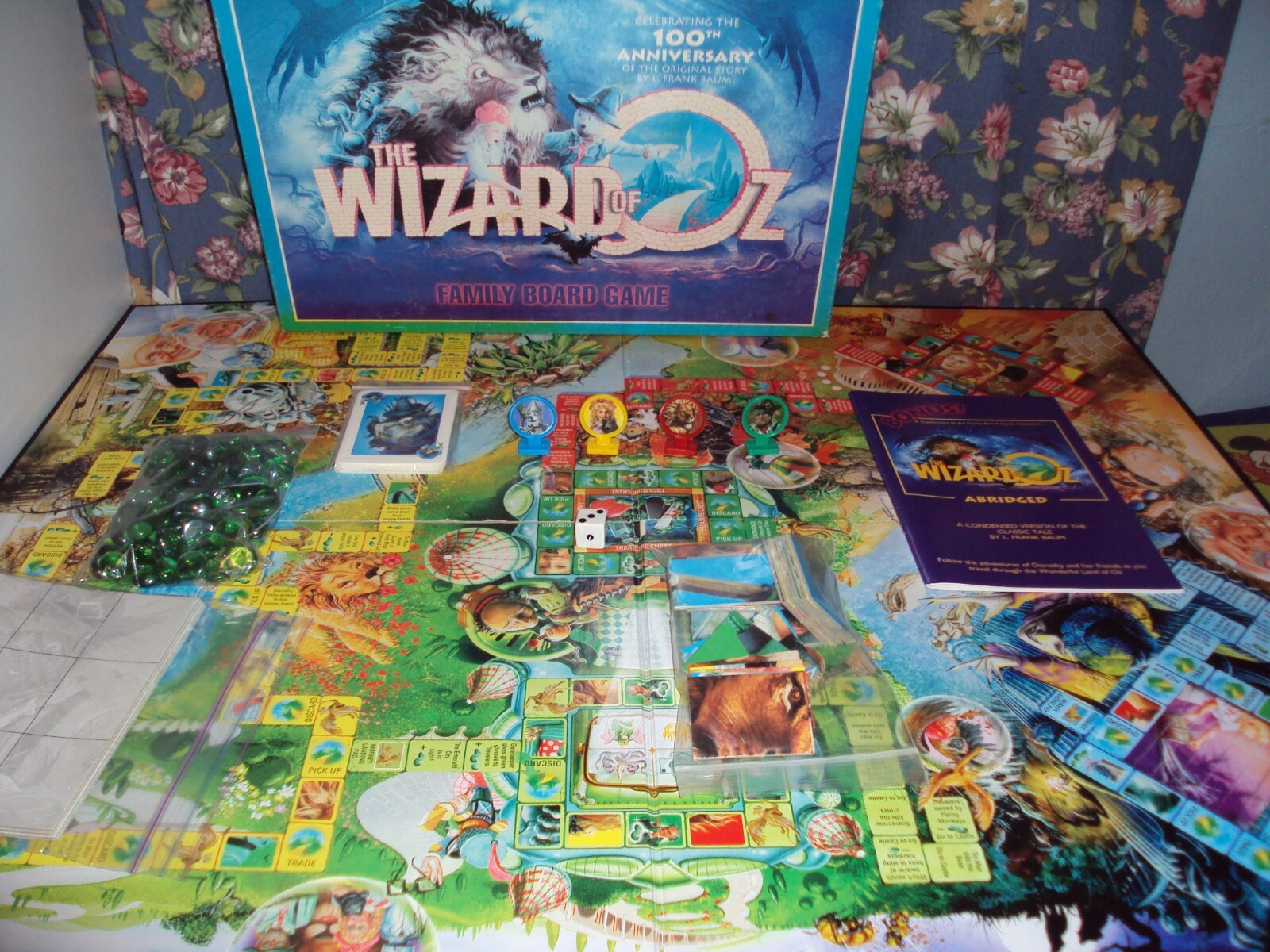 The Wizard of Oz Family Board GAME 100th Anniversary Edition 1999 Ages 8  EUC for sale online | eBay