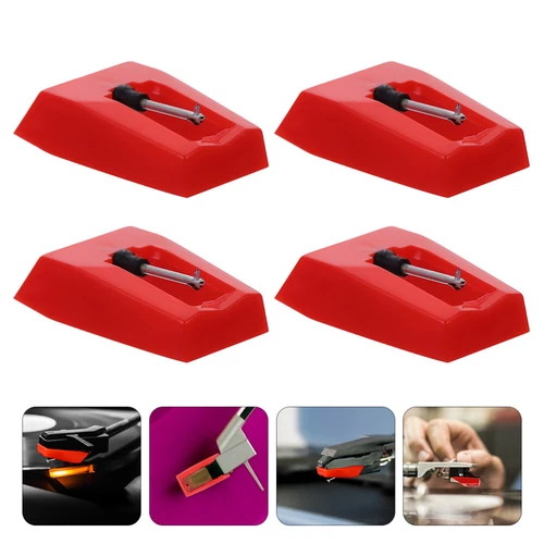 4 Stück Phonograph Stylus Plattenspieler Teile Stylus Ersatz Turntable Stylus - Bild 2 von 13