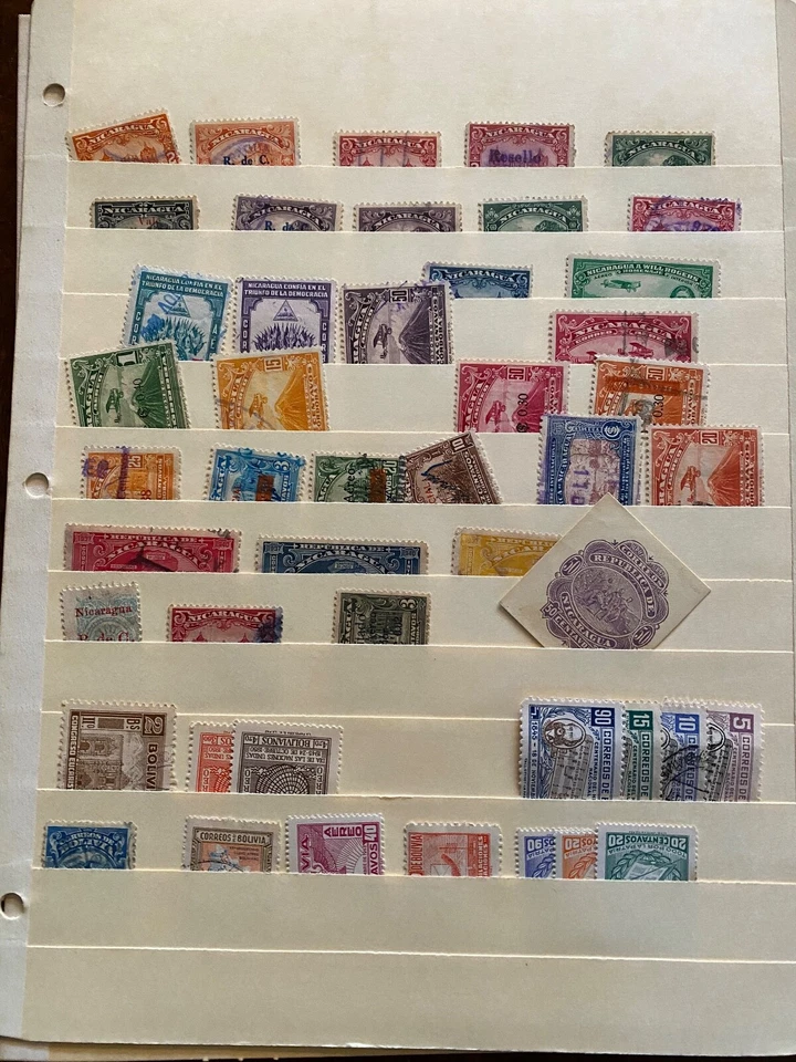 WW Stamps M&U - Many Latin America - Image 3 of 4