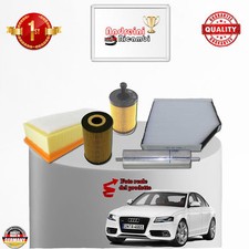 KIT TAGLIANDO 4 FILTRI AUDI A4 (8K,B8) 2.0 TDI 105KW 143CV DAL 2008 ->