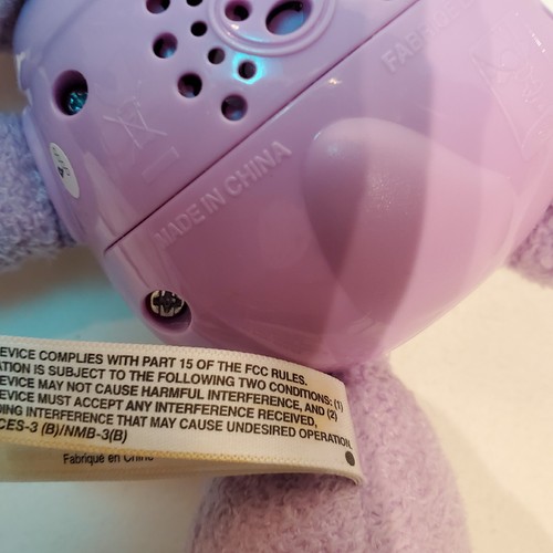 Leap Frog Interactive Dog Sing & Snuggle Violet 8” Musical Light Up Toy Working - Picture 17 of 21