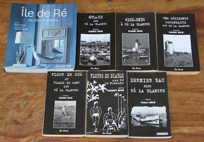 ROBERT BENE - SET MIT 7 BÜCHERN - ISLE DE RE - De BOREE - GLENAT - 2000-2009 - BE