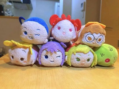 Ojamajo Doremi Plüschtier 7 Stück Hazuki Aiko Onpu Momoko Majo Rika Hana ohne...