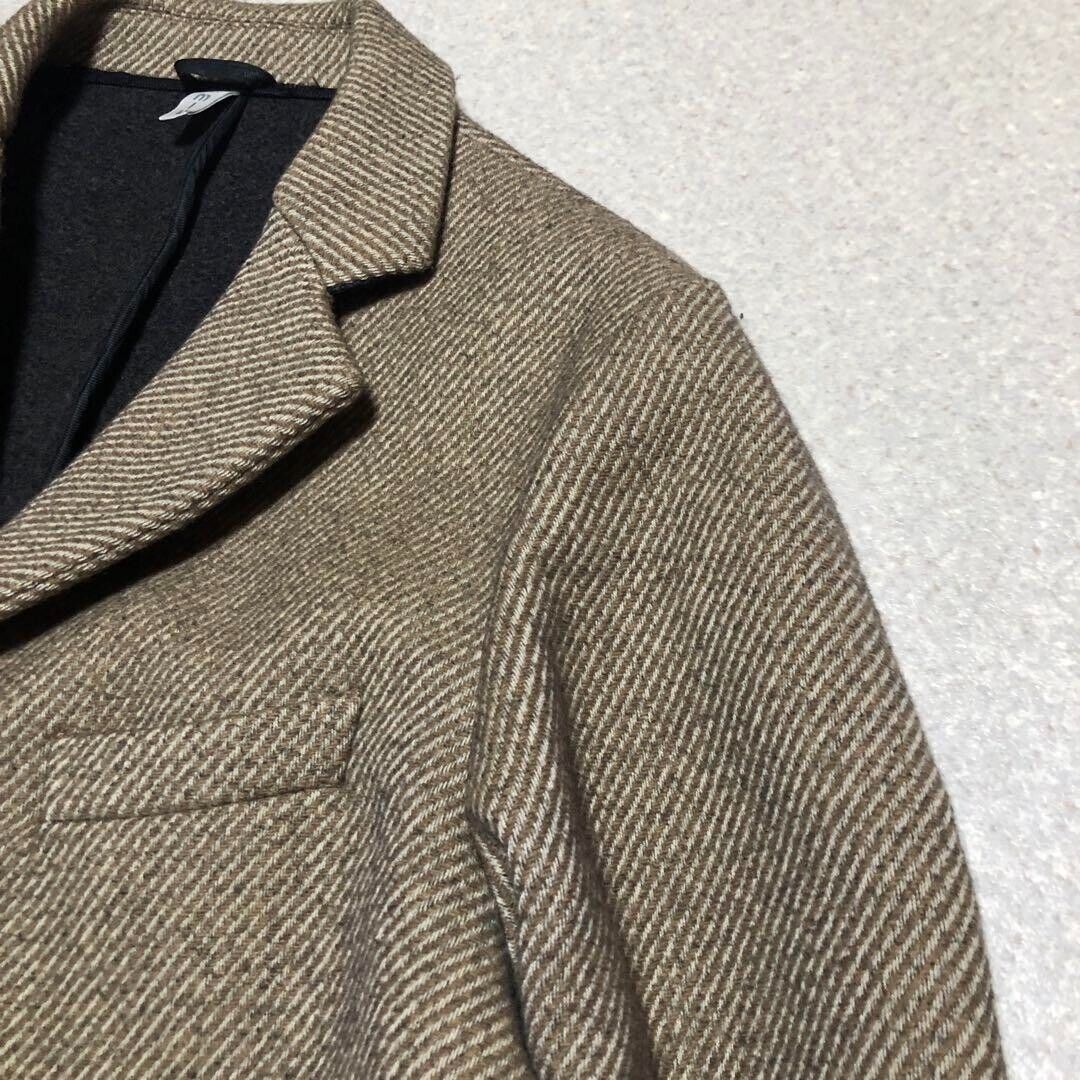 MIU MIU 00s Chesterfield Coat Y2K Archive Size 50 Brown MIU MIU 00s Chesterfield Coat Y2K Archive Size 50 Brown