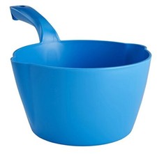 Vikan 56823 Round Bowl Scoop, 2 Litre, Blue