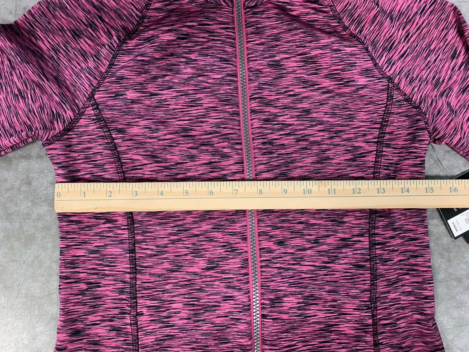 Giacca donna Fila Sport viola full zip atletica corsa allenamento taglia XS NUOVA*