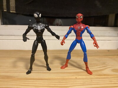 Spider Hombre AraÃ±a Negro Juguete SPECTACULAR SPIDER-MAN BLACK