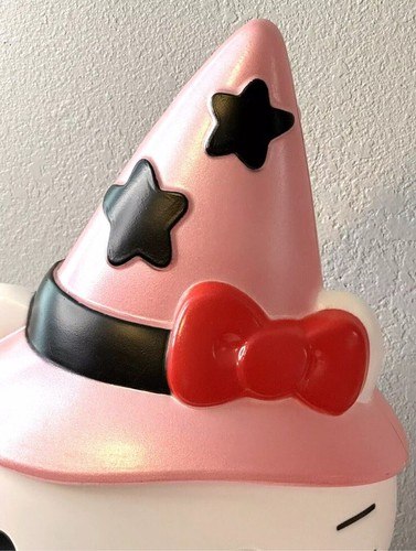 Sanrio Hello Kitty Halloween Witch 22" Tall Blow Mold Lighted Yard Decor NEW - 第 3/5 張圖片