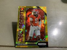 2023 PANINI DRAFT PICKS PRIZM FOOTBALL NEW RECRUITS GOLD KELEE RINGO