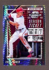 2019 Panini Chronicles Contenders Optic Hyper #19 Trea Turner /299