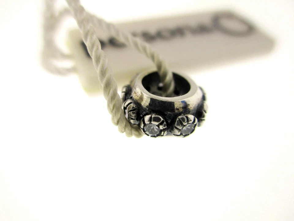 Dije de cuentas Persona Sterling "Cristales austriacos fila de circonitas cúbicas" H11321PZ Foto 4 de 4