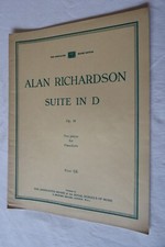 Alan RICHARDSON Suite in D Opus 38 for Piano.
