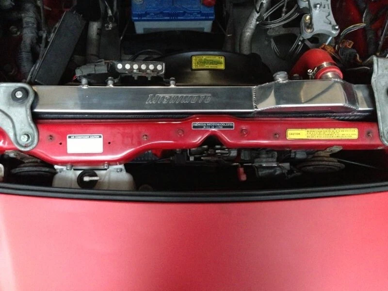 Radiador de aluminio Mishimoto manual 3,0 L 3,2 L para Acura NSX 1990-2005 Foto 4 de 4