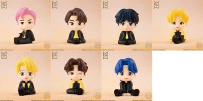 BTS Riracot TinyTAN Butter Figure Set of 7 H7cm Complete set