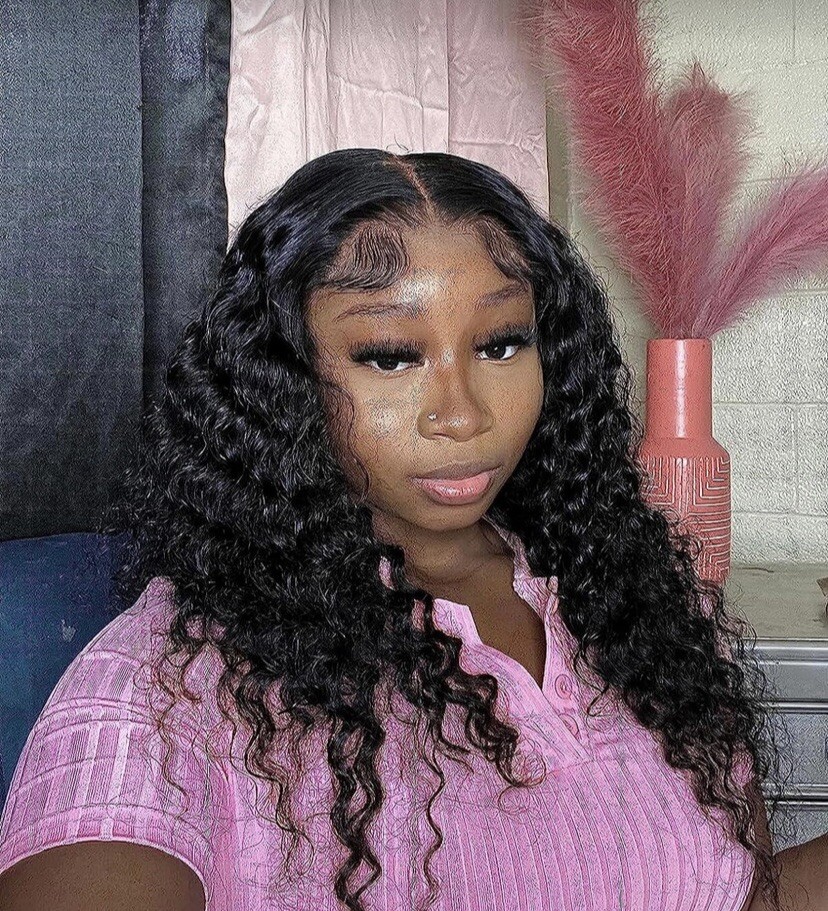 32” DEEP WAVE 5x5 HD Lace Front 180% Density Human Hair Curly Pre