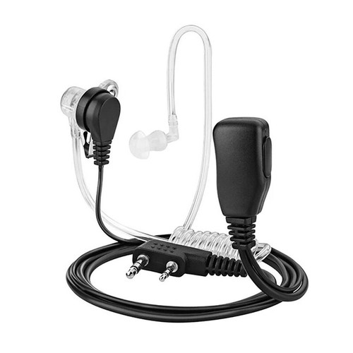 Intercom Tube Security Bodyguard Acoustic Earphones Acoustic Tube Headphone - Picture 3 of 7