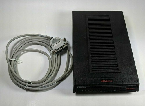 US Robotics 3453C 56 Kbps External Modem .90 days warranty Real - Picture 2 of 3