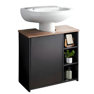 Black Under Sink Cabinet For Storing Away Your Bathroom