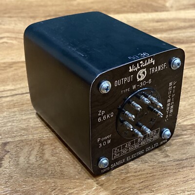 RARE Sansui W-30-8 Transformer 6.6K 30W, Never Used | eBay