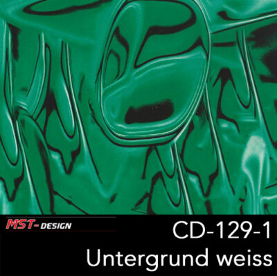 Wassertransferdruck Starterset klein Film Folie 4m x 50cm CD-129-1 - Alien-Dekor