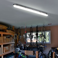 Feuchtraumlampe Wannenleuchte Deckenlampe Led Hallenlampe Tageslicht L 150 Cm