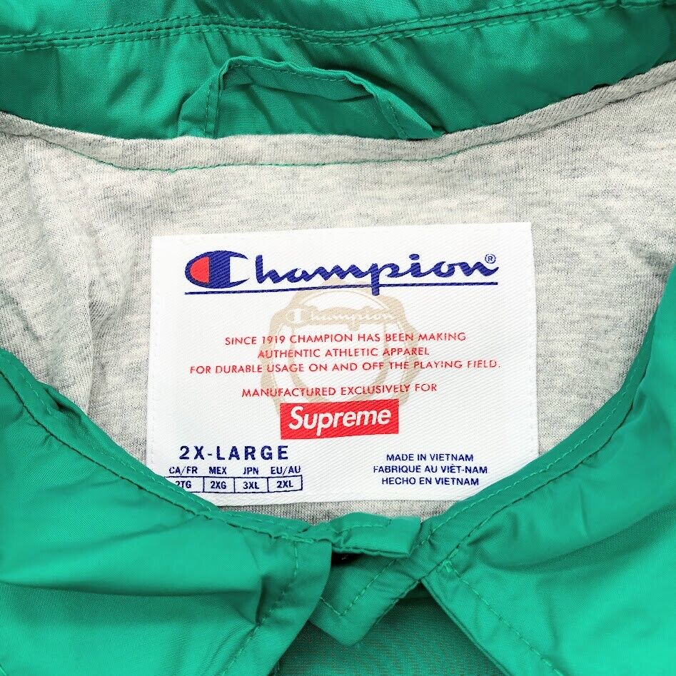 Supreme x Champion Coaches Jacket 6colors SS24 Size S-XXL | eBay Supreme x Champion Coaches Jacket 6colors SS24 Size S-XXL | eBay