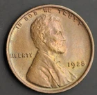 1928 Lincoln Cent Wheat Penny, Beautiful Superb Gem BU++ 2272