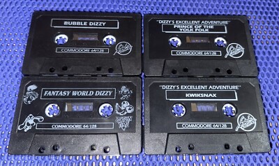 Fantastic Dizzy Games X6 Code Master s Commodore 64 Kassetten 