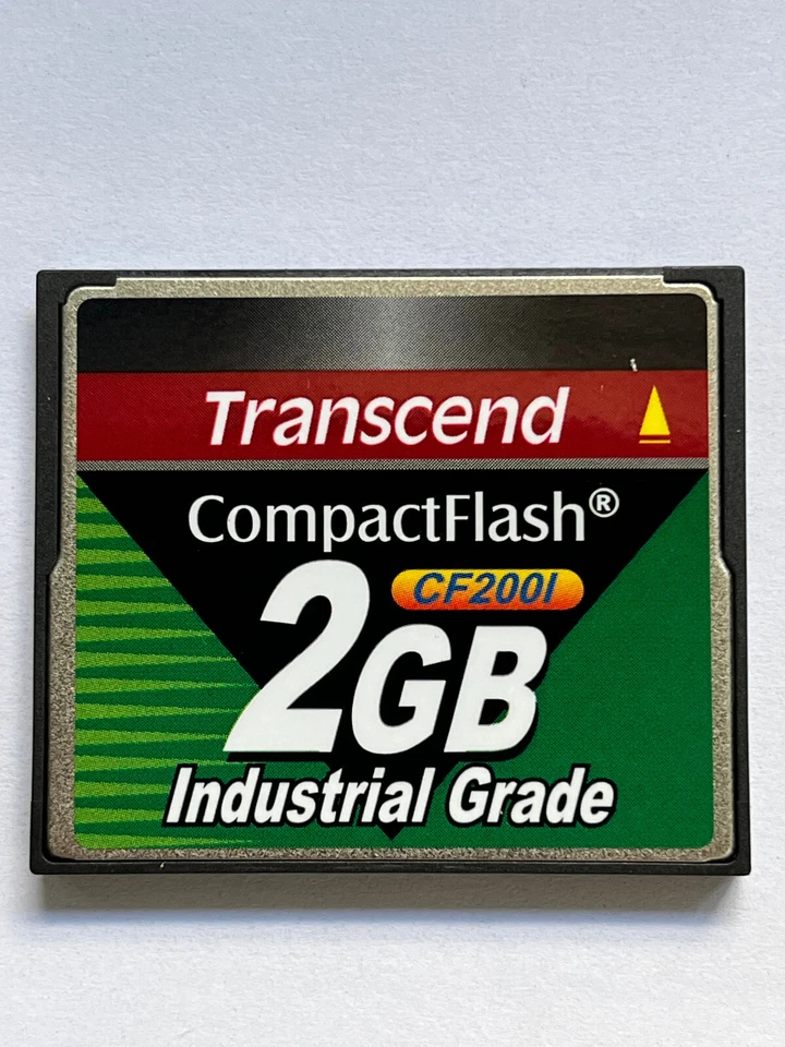 TS2GCF200I Transcend 2GB CompactFlash Card CF CF200i Industrial Grade 200x 200i - Image 2 of 4