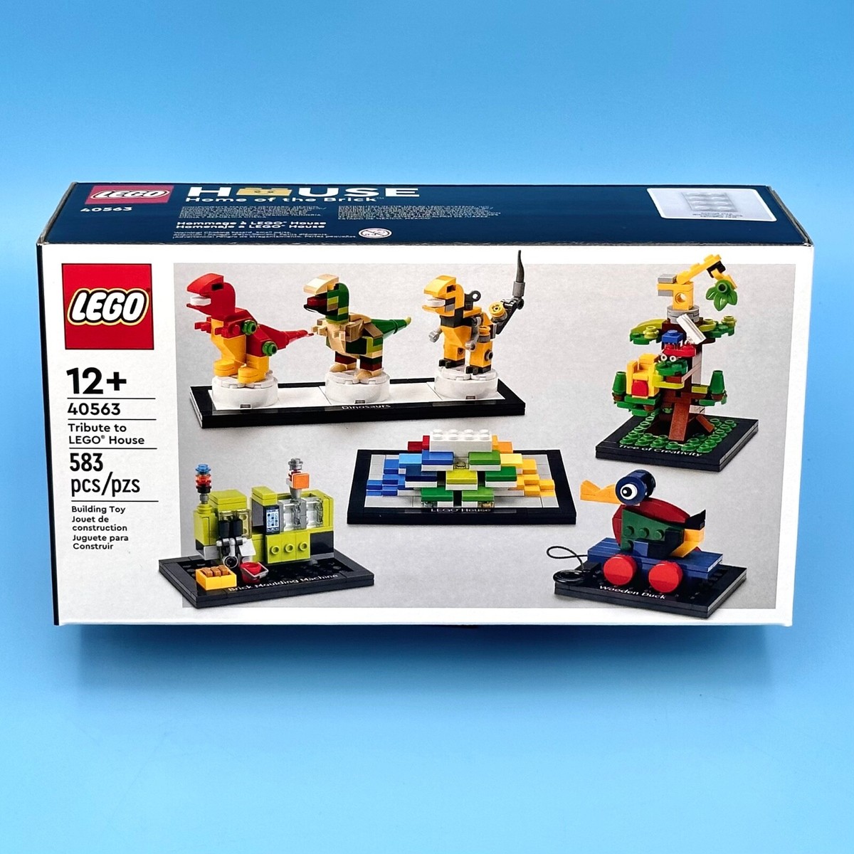 LEGO Tribute to the Denmark LEGO House (40563) 5 Different Builds