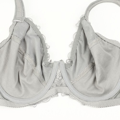 Underwired Bra Ladies Satin Lace Firm Control Plus Size Large Full Cup Uk 34-52 - Picture 19 of 39