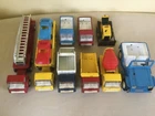 Vintage Lot of Tonka Trucks:Fire,Dump,Cement,Garbage,CarHauler,Jeep,Dozer,PickUp