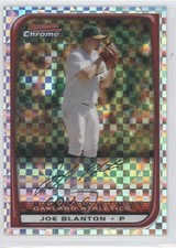 2008 Bowman Chrome X-Fractor 215/250 Joe Blanton #16 0a1
