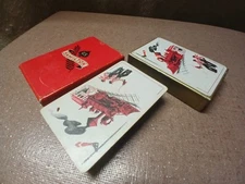 Vintage Playing Cards Hamilton Train