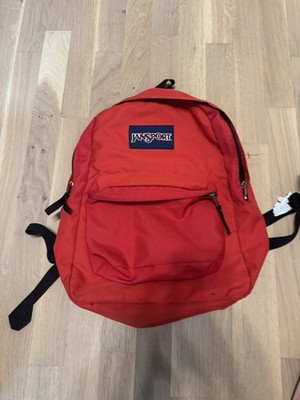 JanSport Rucksack, Rott Und Schwarz