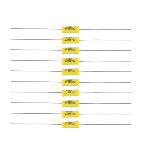 10Pcs Axial Film Capacitor With Long Lead 0.022uF 630V For Radio Amplifier Part - Picture 1 of 23