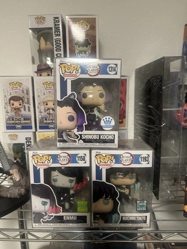 Funko Demon Slayer: Kimetsu No Yaiba, Shinobu Kocho, Enmu & Muichiro Tokito Lot