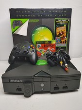 Microsoft Original Xbox Console With Box Tested & Working 